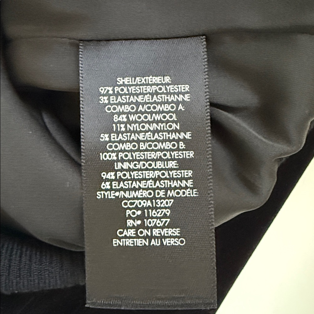 Alice + Olivia Embroidered Heart Velvet Velour Bomber Jacket Black - Small - Picture 10 of 10